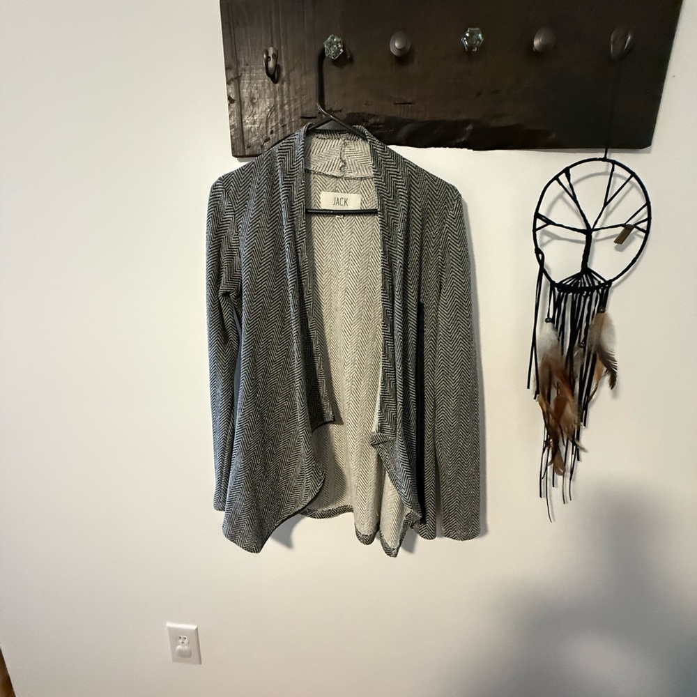 Jack by BB Dakota Women's Charcoal Cardigan